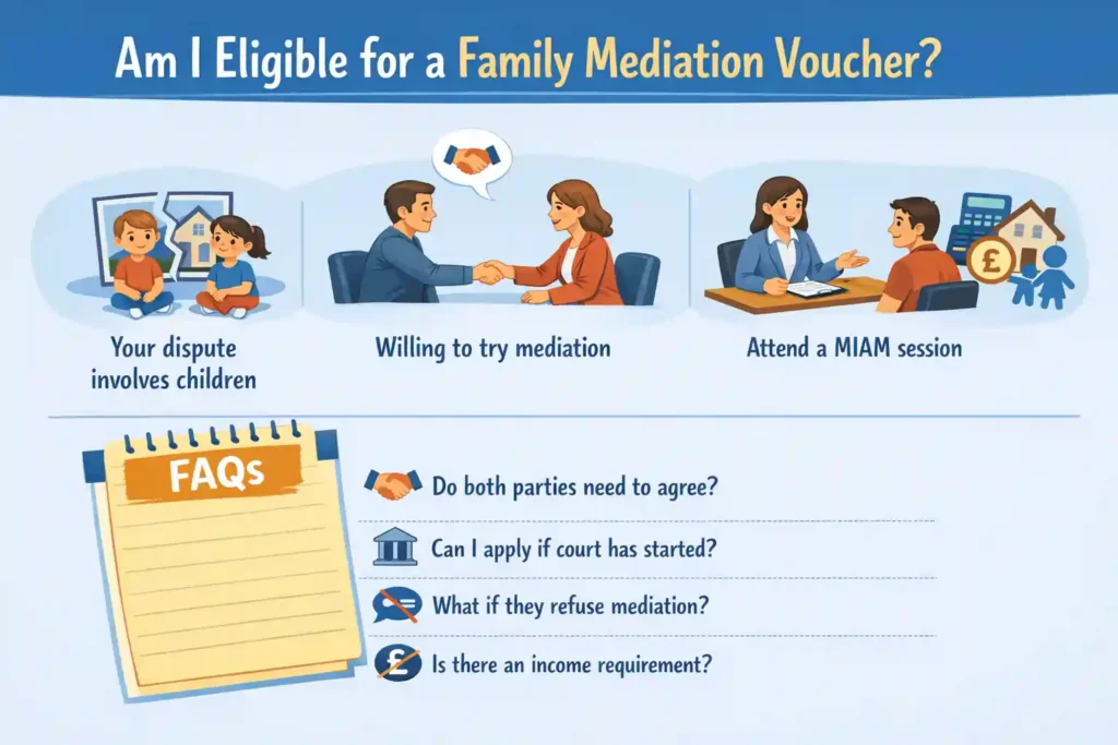 Am I Eligible for a Family Mediation Voucher Harlow?