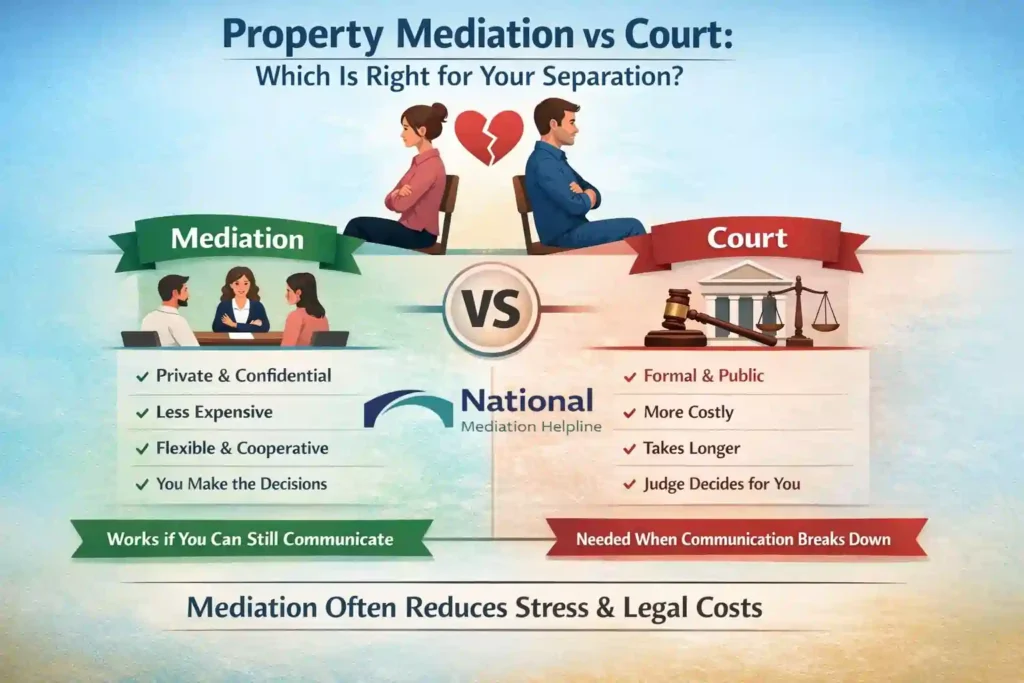 Property Mediation vs Court: Which Is Right for Your Separation Harlow?